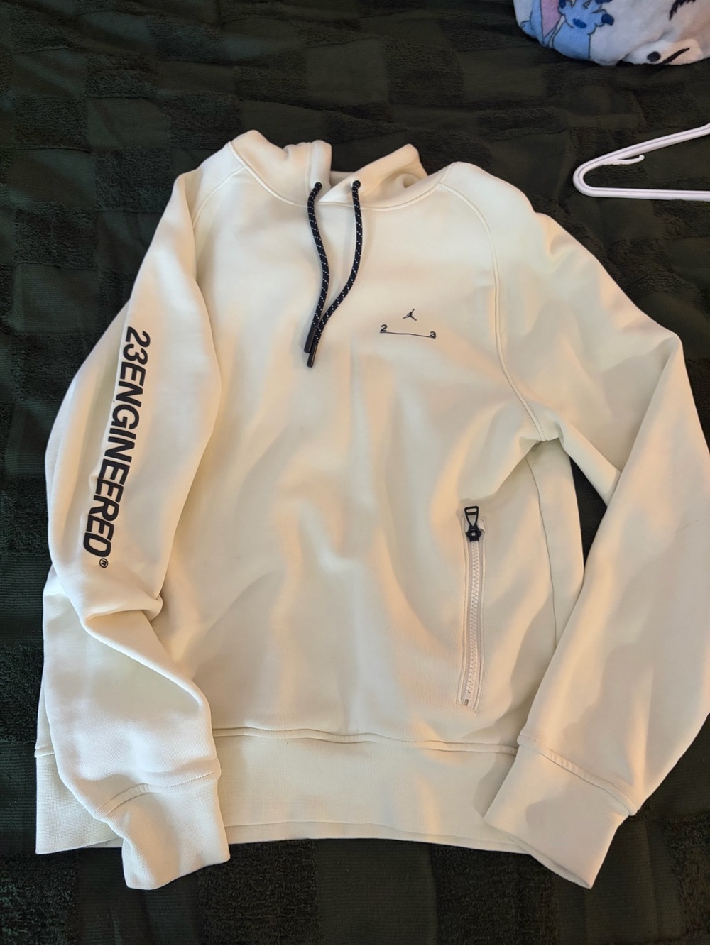 Men’s Cream Pullover Jordan Hoodie Sweatshirt